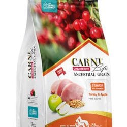 Maya Family Carni Life Cranberry 12kg ξηρά τροφή για senior σκύλους με γαλοπούλα και μήλο