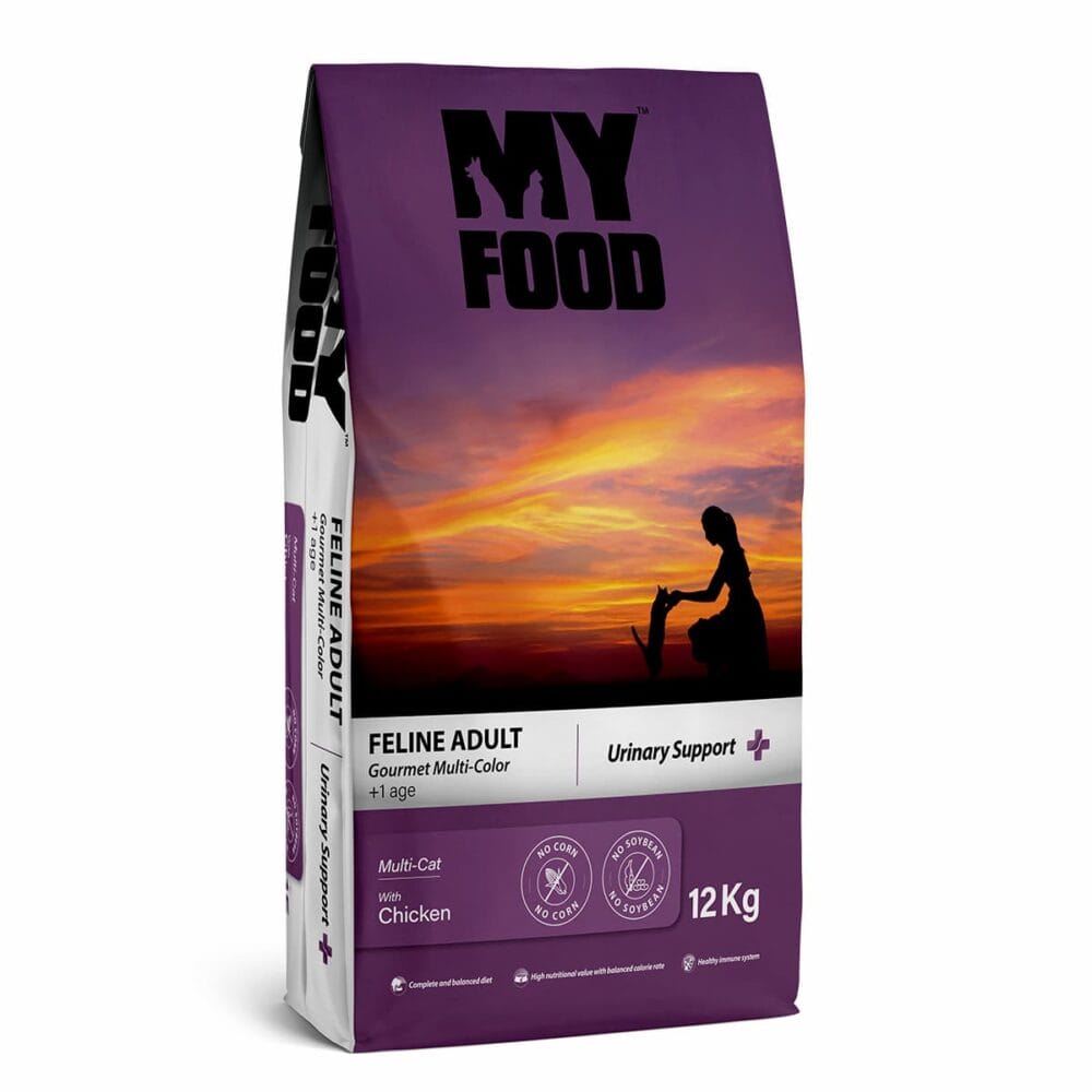 Myfood Gourmet Urinary Support Ξηρά Τροφή για Ενήλικες Γάτες με Κοτόπουλο 12kg