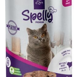 Spelly Premium Πατέ Μοσχάρι για Ενήλικες Γάτες 400gr