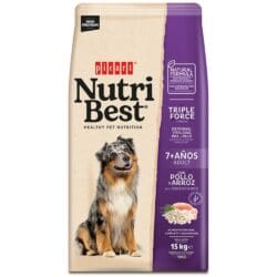 NutriBest Senior 7+ Chicken & Rice 15kg