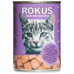 Rokus Purple Salmon Cat 410gr - 24τεμ
