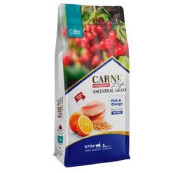 Maya Family Carni Life Cranberry 5kg ξηρά τροφή για γατάκια με ψάρι και πορτοκάλι