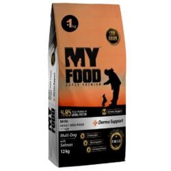 Myfood Derma Support Ξηρά Τροφή για Ενήλικους Μικρόσωμους Σκύλους Με Σολομό 13kg