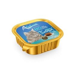 Alphapet Super Premium Πατέ 100gr για Στειρωμένες Γάτες με Σολομό σε Τασάκι