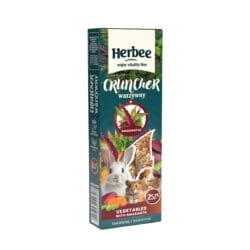 Herbee Cruncher 115gr Τροφή για Τρωκτικά και Κουνέλια με Λαχανικά και Αμάραντο