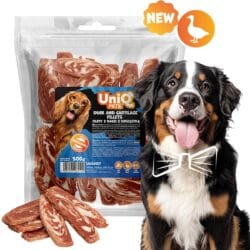 Uniq 500gr Λιχουδιά για Σκύλους Φιλέτο Πάπιας και Χόνδρου