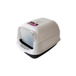 Uniq Τουαλέτα Γάτας Kittycabin Comfort Κλειστή με Φτυαράκι Γκρι