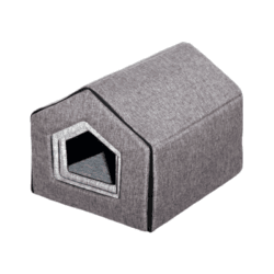 Σπίτι-κρεβάτι κατοικιδίου - 3pcs - 550917 - Grey