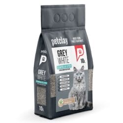 Petclay Άμμος Γάτας White Grey Natural Cylinder 10lt