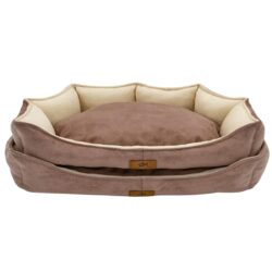 Robert Shop Collection Σετ Κρεβατιών Κατοικιδίων Αζαλέα Καφέ-Μπεζ 2τμχ