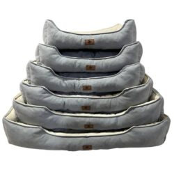 Robert Shop Collection Σετ Κρεβατιών Κατοικιδίων Γκρι-Μπεζ 6τμχ