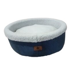 Robert Shop Collection Κρεβάτι Κατοικιδίων Στρογγυλό Μπλε-Γκρι