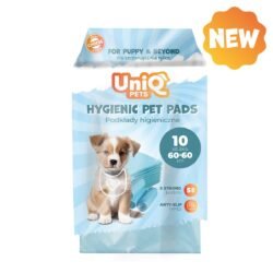 Uniq Πάνες Επιδαπέδιες Σκύλου Μπλε 60x60εκ. 10τμχ