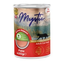 Mystic Super Premium Κονσέρβα 400gr Urinary Support Grain Free  για Ενήλικες Γάτες με Συκώτι Κοτόπουλου
