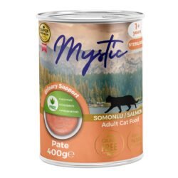 Mystic Super Premium Κονσέρβα 400gr Urinary Support Grain Free  για Στειρωμένες Γάτες με Σολομό