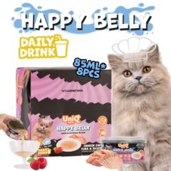 Uniq Daily Drink Happy Belly 85ml για Γάτες με Κοτόπουλο
