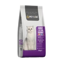 Pet coin Plus (30 protein 14 fat) 15kg Ξηρά Τροφή για Ενήλικες Γάτες Gourmet Multicolor με Αρνί