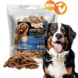 Uniq 500gr Λιχουδιά για Σκύλους Ψάρι Τυλιγμένο με Κοτόπουλο