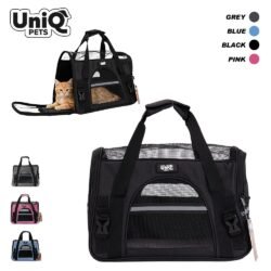 Uniq Τσάντα Μεταφοράς FURTOTE PAWVOYAGER Χειρός με Ανακλαστικές Λωρίδες Μαύρη